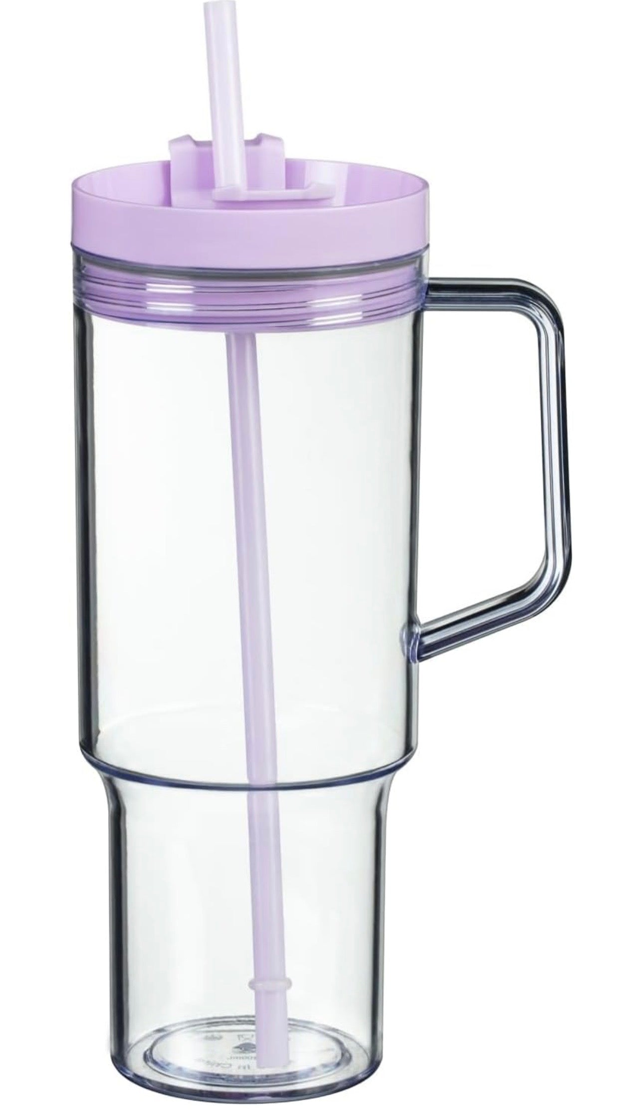 40oz clear tumbler
