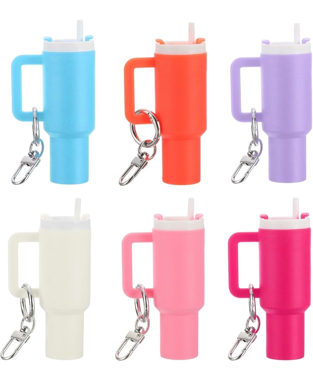 Mini stanley key ring with a wrap of your choice