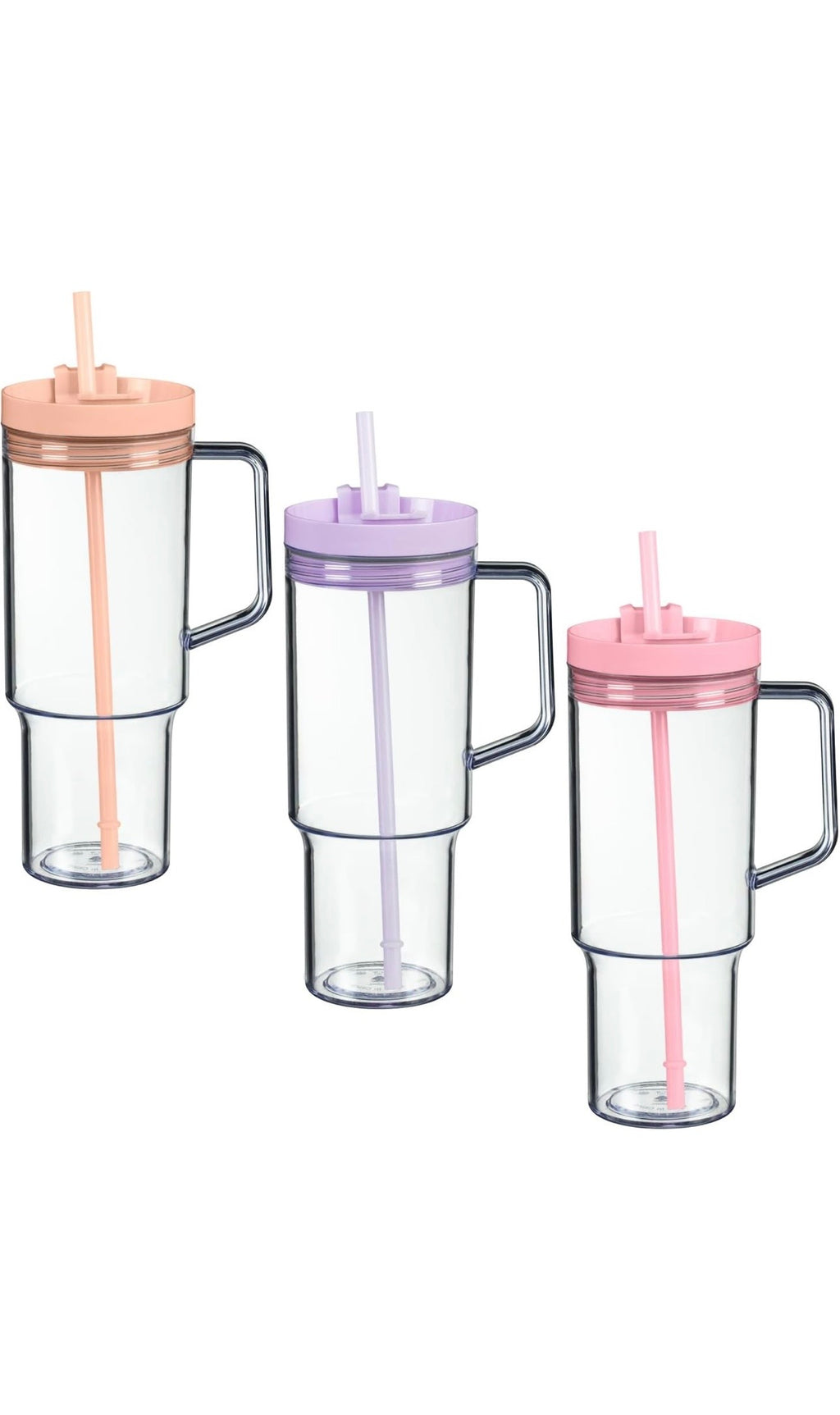 40oz clear tumbler